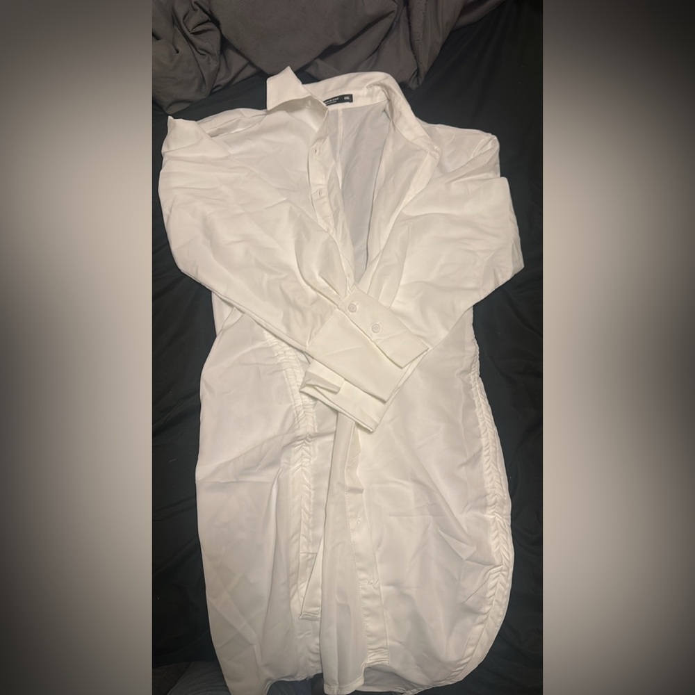 SHEIN White Shirt Dress